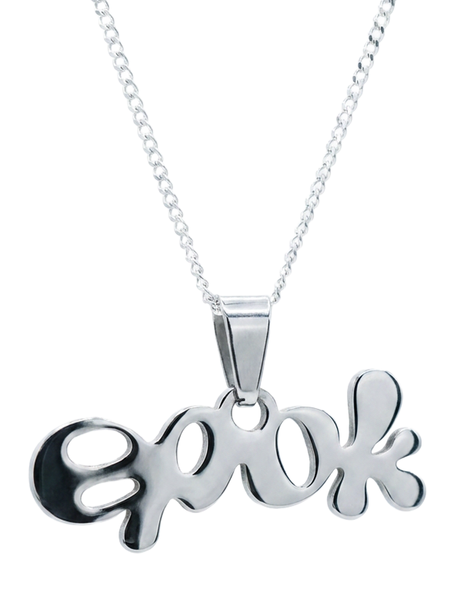 Chaîne Epok, pendentif au logo signature epok — visuel 4