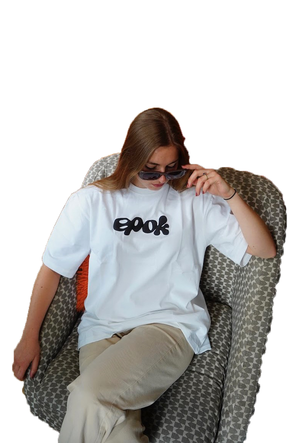 Tee-shirt Rubber Hose blanc epok, imprimé rétro cartoon — visuel 3