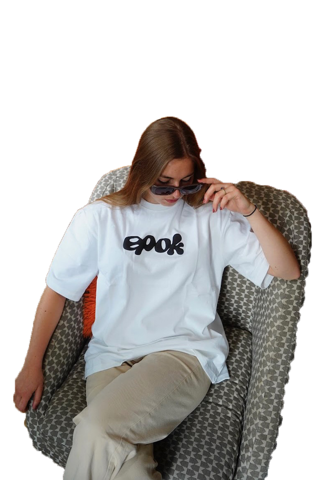Tee-shirt Rubber Hose blanc epok, imprimé rétro cartoon — visuel 3