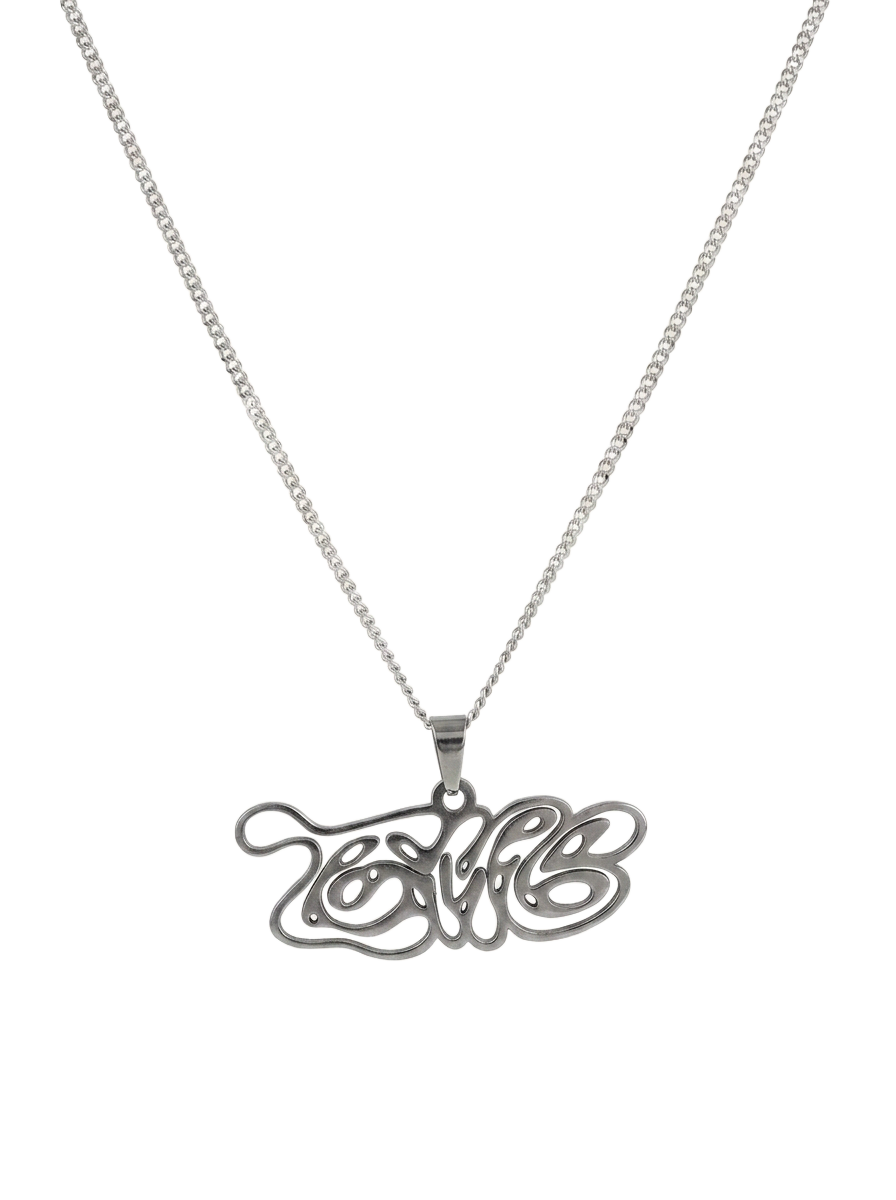 Chaîne Temps, pendentif au lettrage entrelacé epok — visuel 4