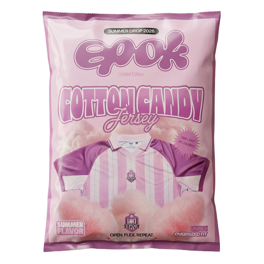 Maillot Jersey Cotton Candy epok, coloris barbe à papa — visuel 5